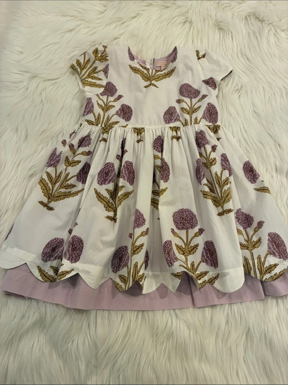 Pink Chicken Girls Marisol Dress-Lavender Dandelion
